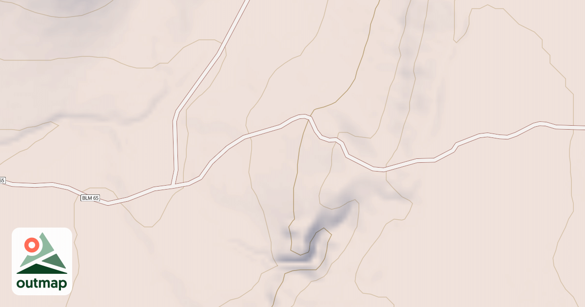 Map of BLM National GTLF Public Motorized Roads 27e6a43f-7379-4afd-9b33-48b091c3daae