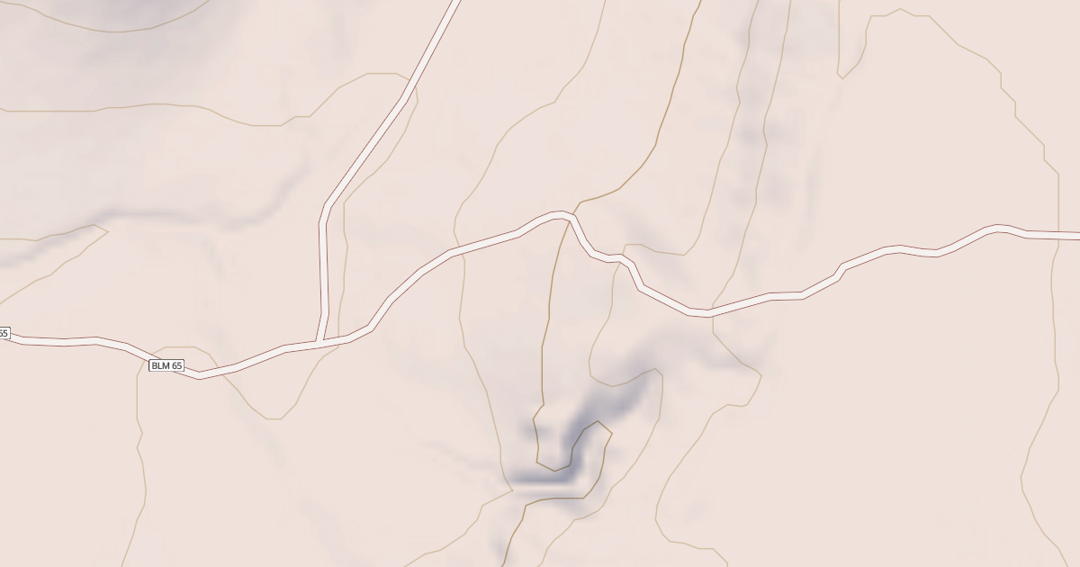 Map preview of BLM National GTLF Public Motorized Roads 27e6a43f-7379-4afd-9b33-48b091c3daae