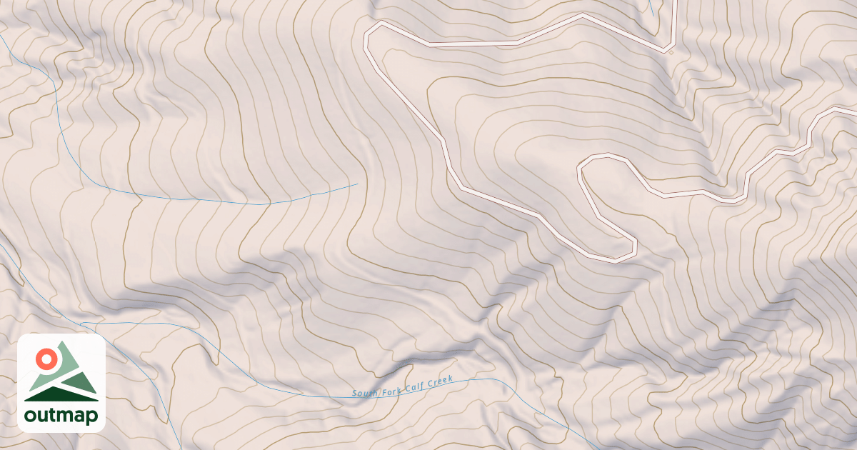 Map of CALF CREEK