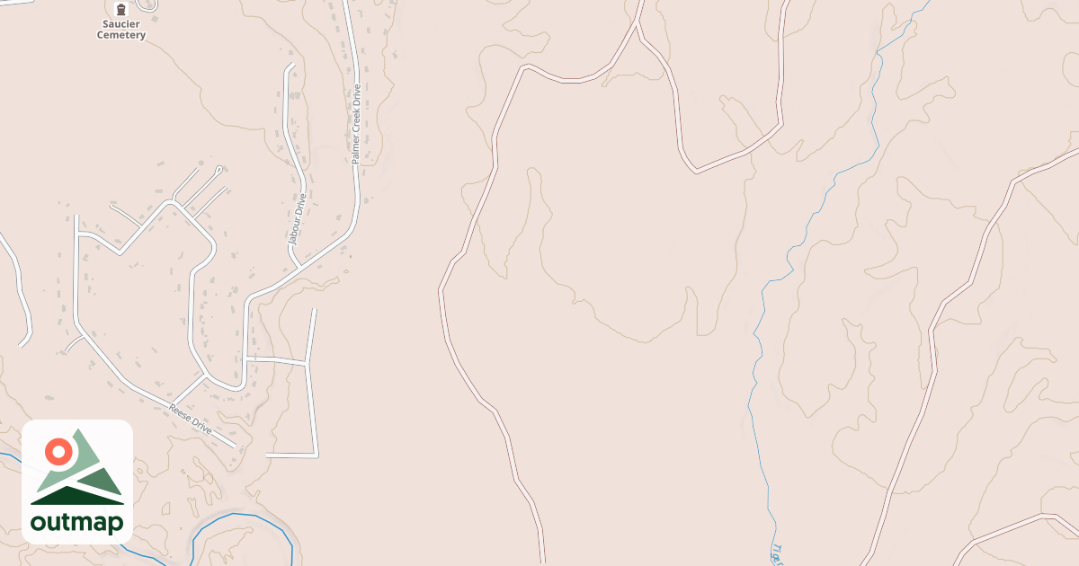 Map of PALMER CREEK