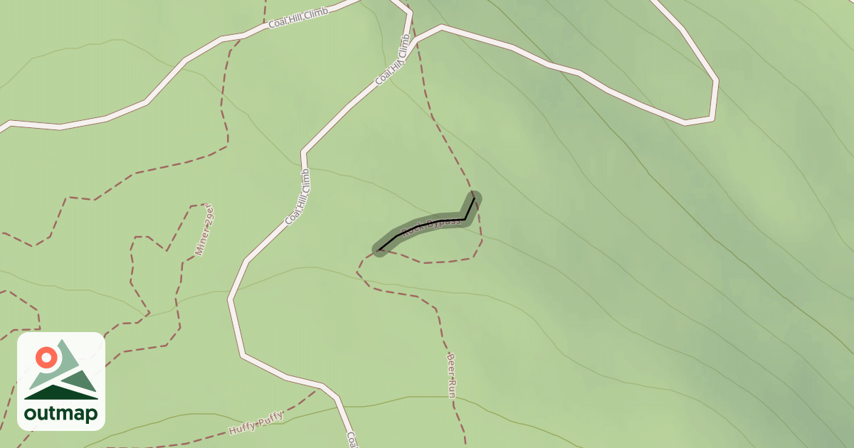 Map of Rock Bypass