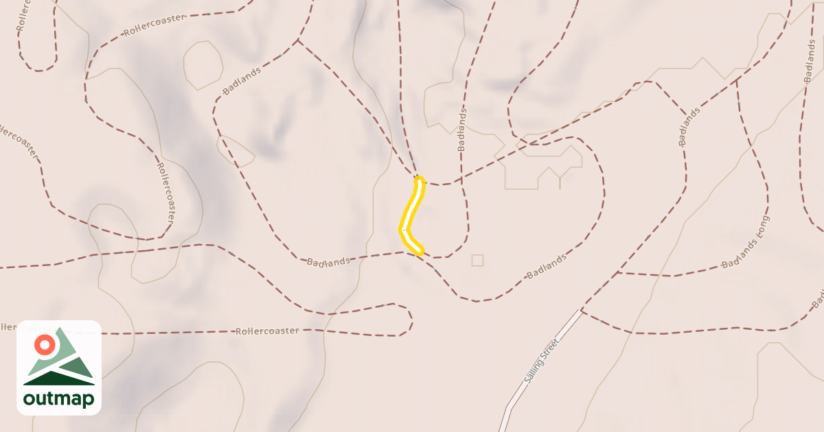 Map of Badlands