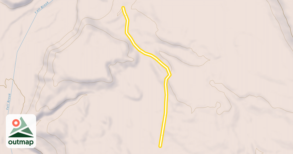 Map of Upper Middle of the Road