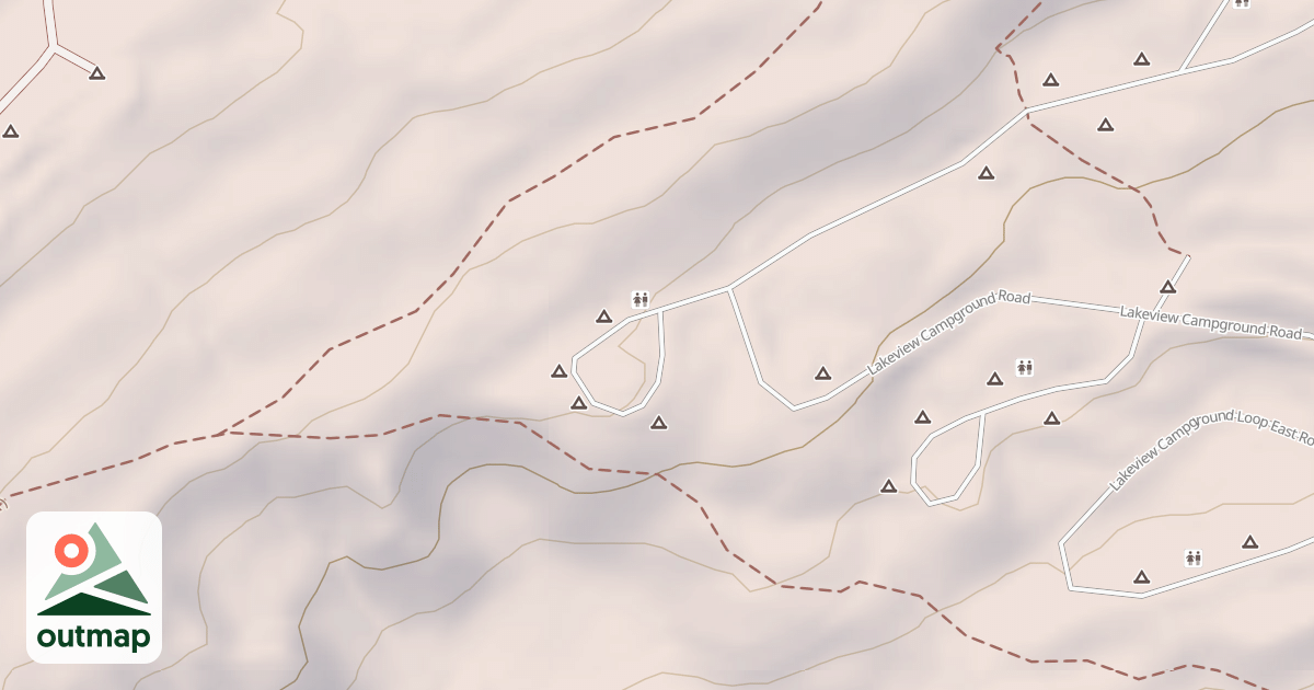 Map of LAKEVIEW CG LOOP G
