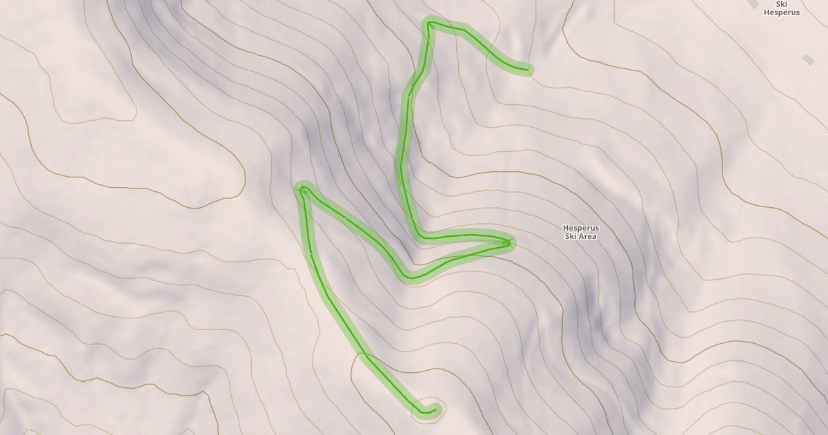 Map preview of Outback Trail