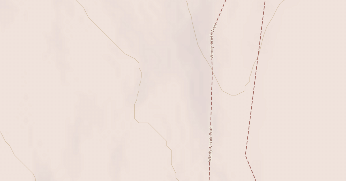 Map preview of Windy Creek Subsistence Ohv Trail