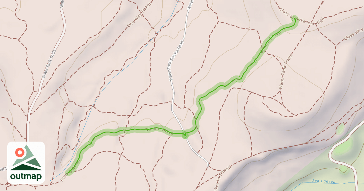 Map of Dime a Dozen