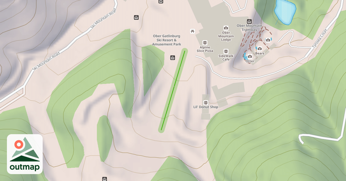 Map of Castle Run