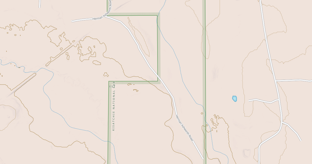 Map preview of USFS Motor Vehicle Use Map Roads {A562FD27-B961-41D3-A50A-8EBAE5E9EDD2}