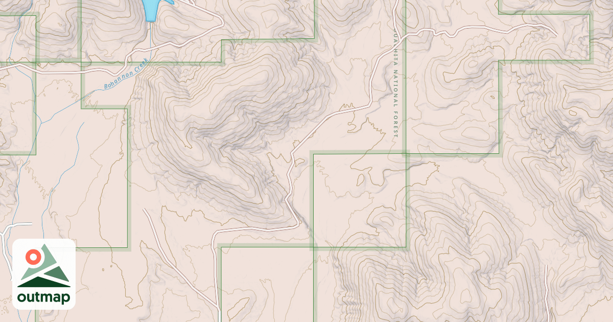 Map of WOODS CREEK