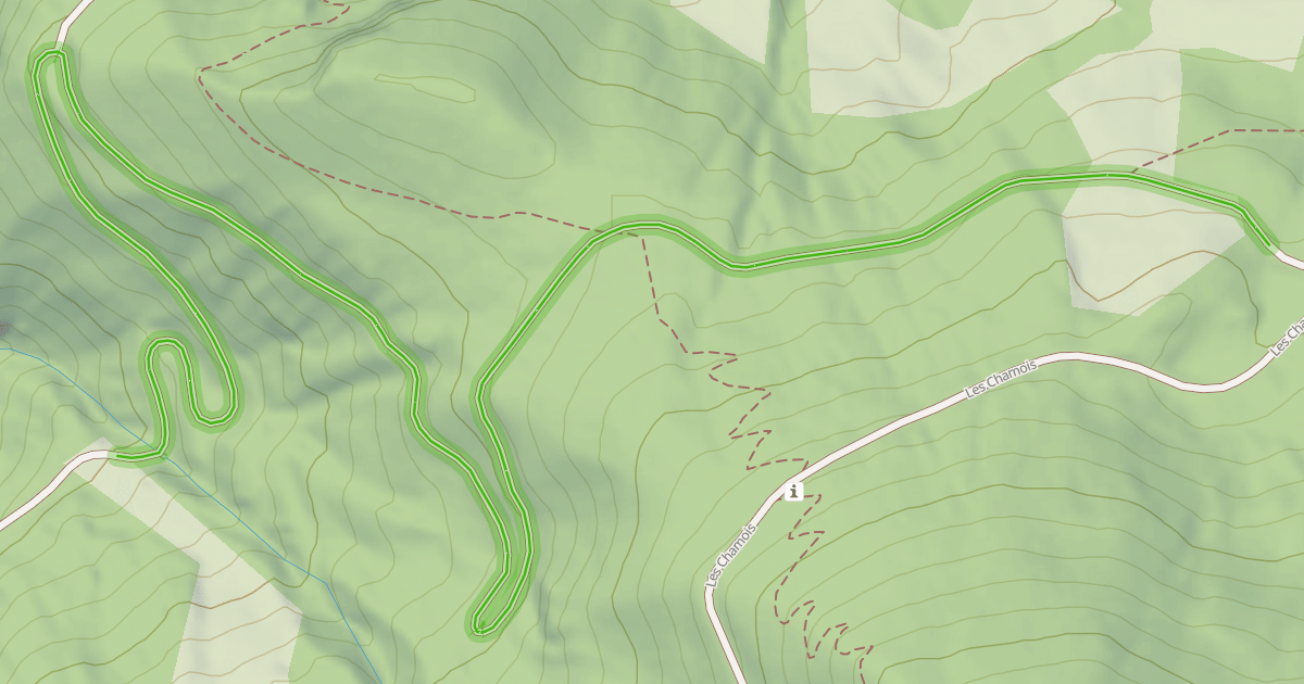 Map preview of Les Chamois