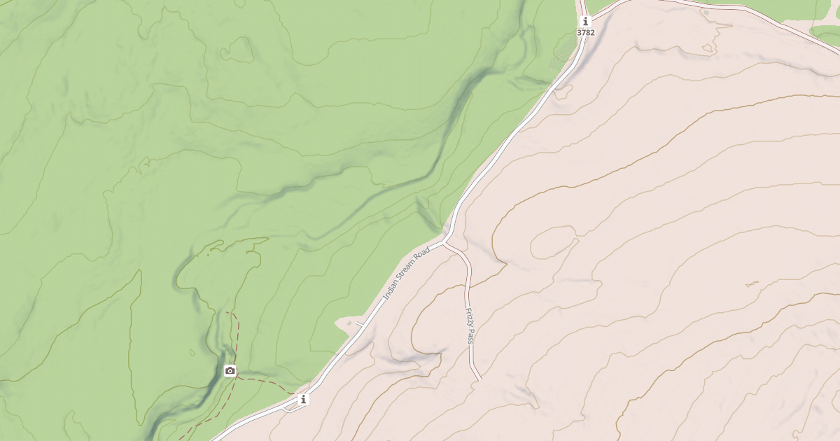 Map preview of Indian Stream Road