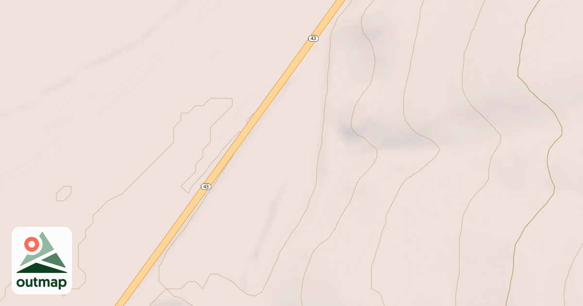 Map of BLM National GTLF Public Motorized Roads 726ada69-01e9-42f9-83cf-b5058bfa1b07