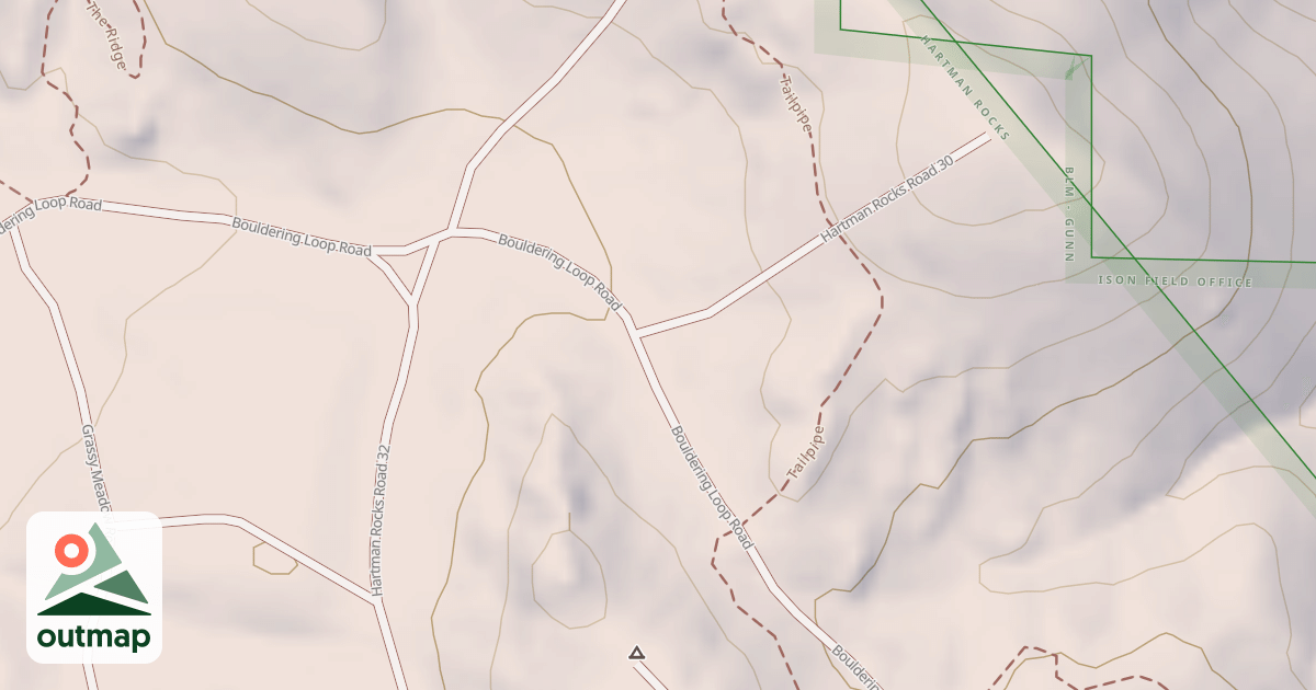 Map of BLM National GTLF Public Motorized Roads 17e00ba2-7203-4b99-9d01-ad4e23ba9724