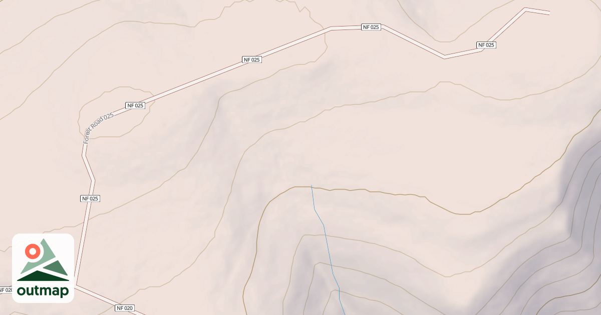Map of HORSE PASTURE RIDGE