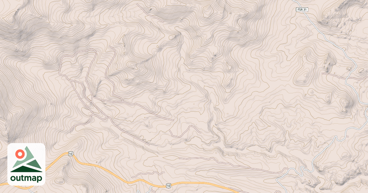 Map of SHEEP MOUNTAIN LOOKOUT