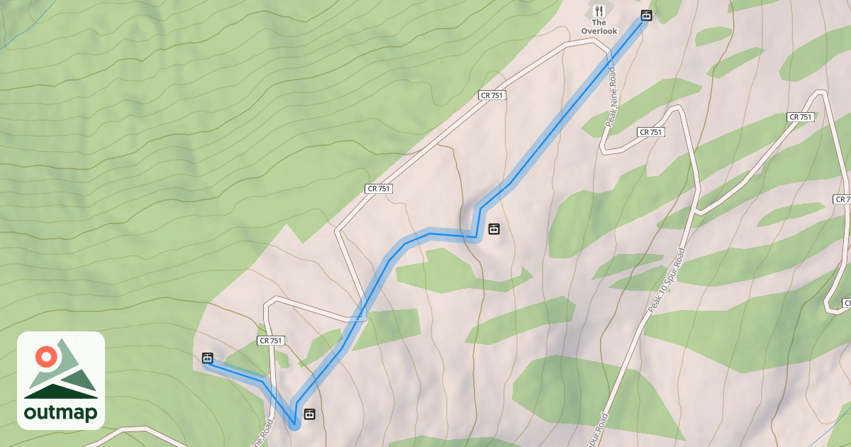 Map of Little Burn