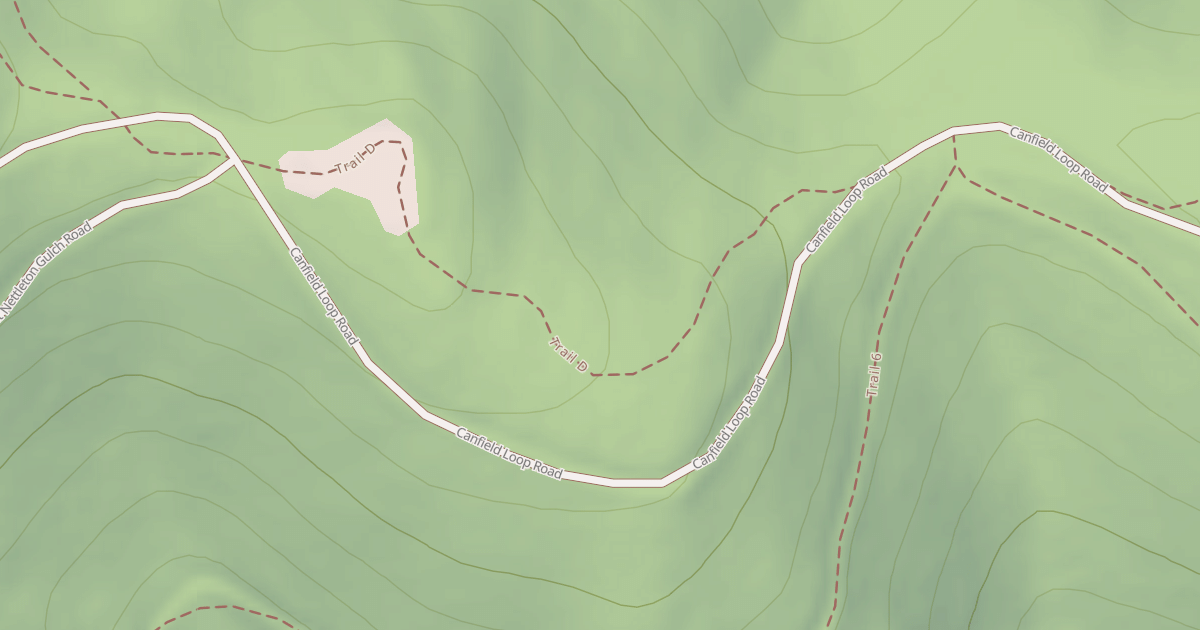 Map preview of South Canfield Ohv