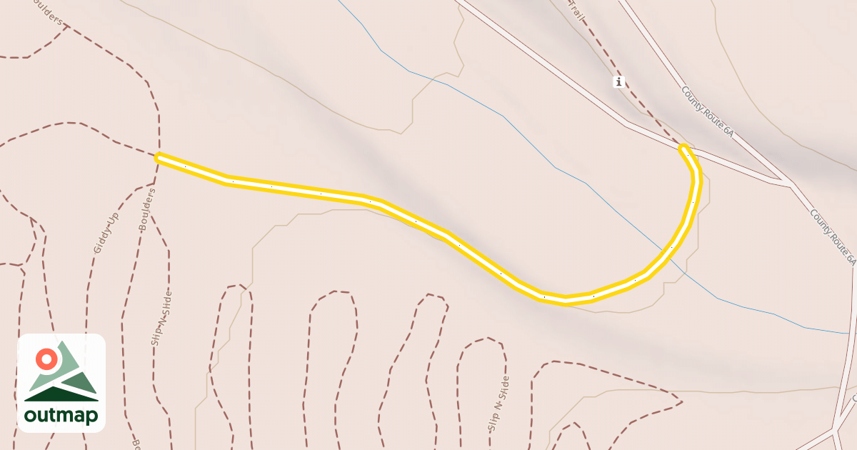 Map of Mineral Belt Trail