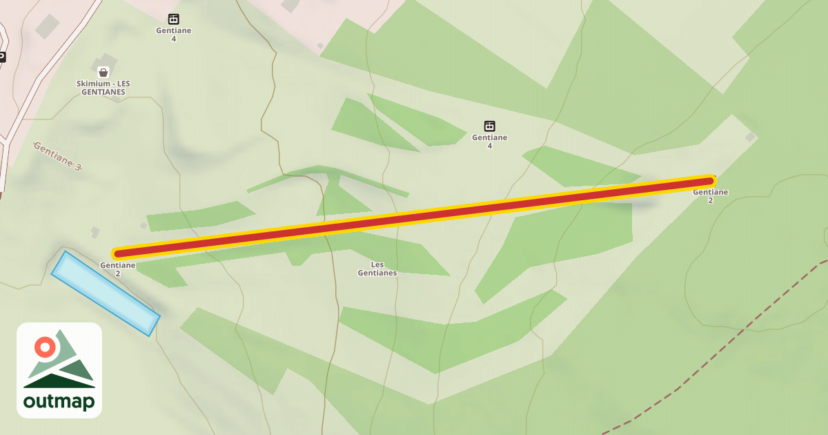 Map of Gentiane 2