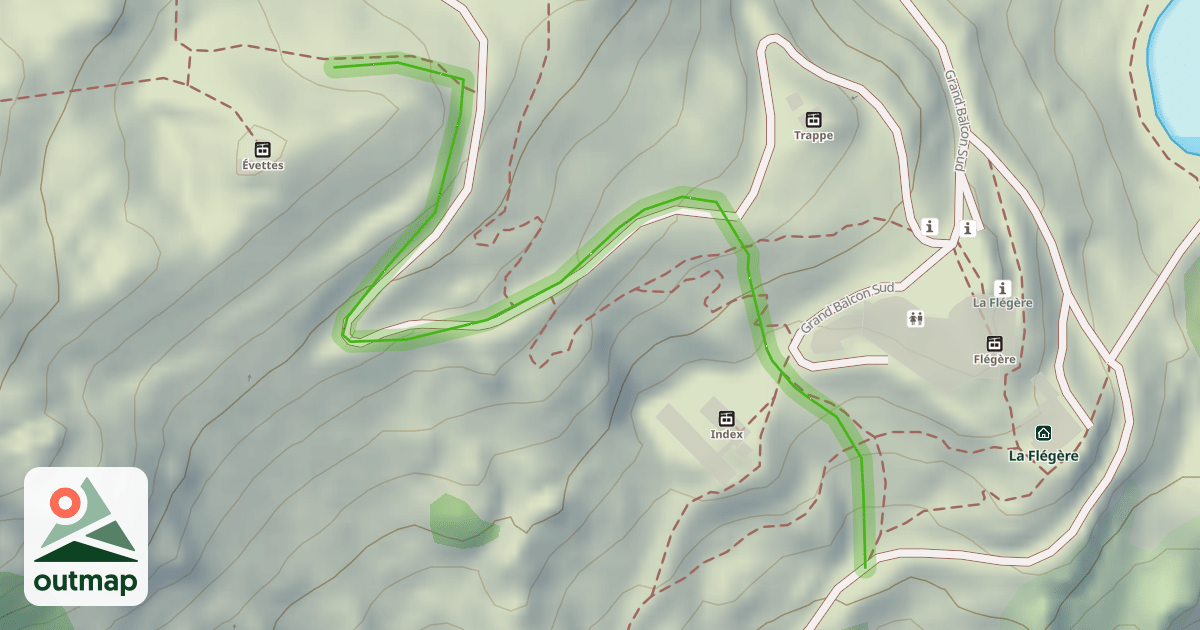 Map of Evettes