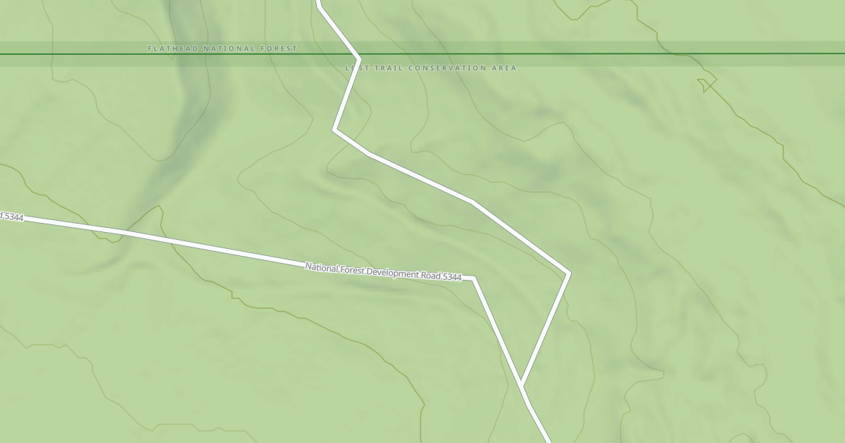 Map preview of FIVE LAKES