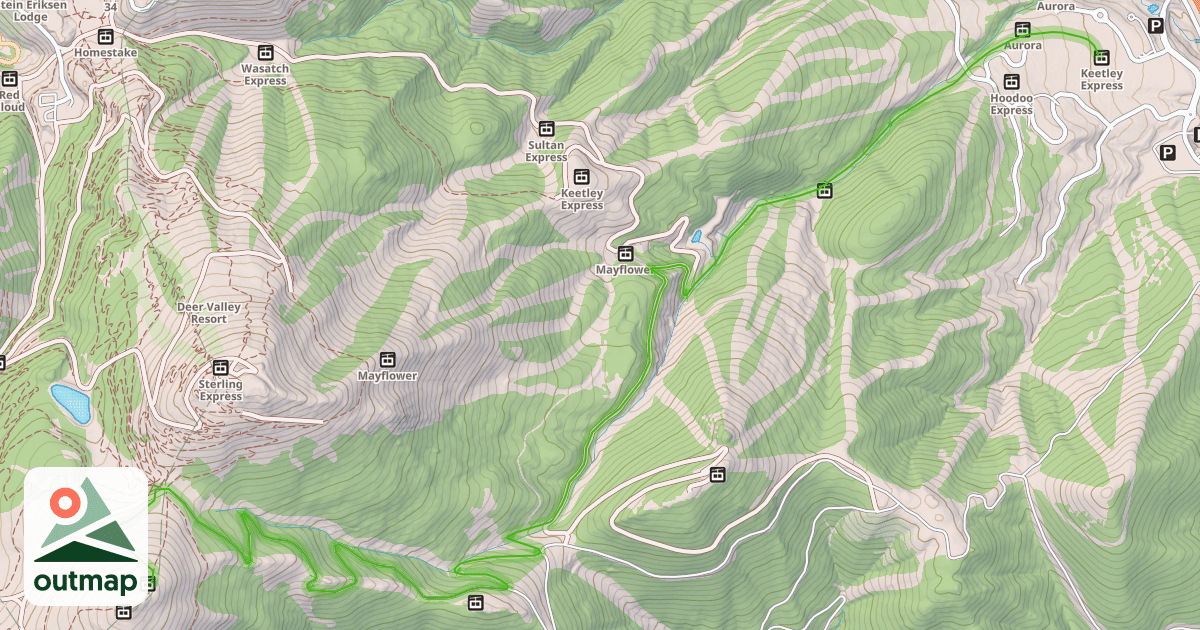 Map of Green Monster