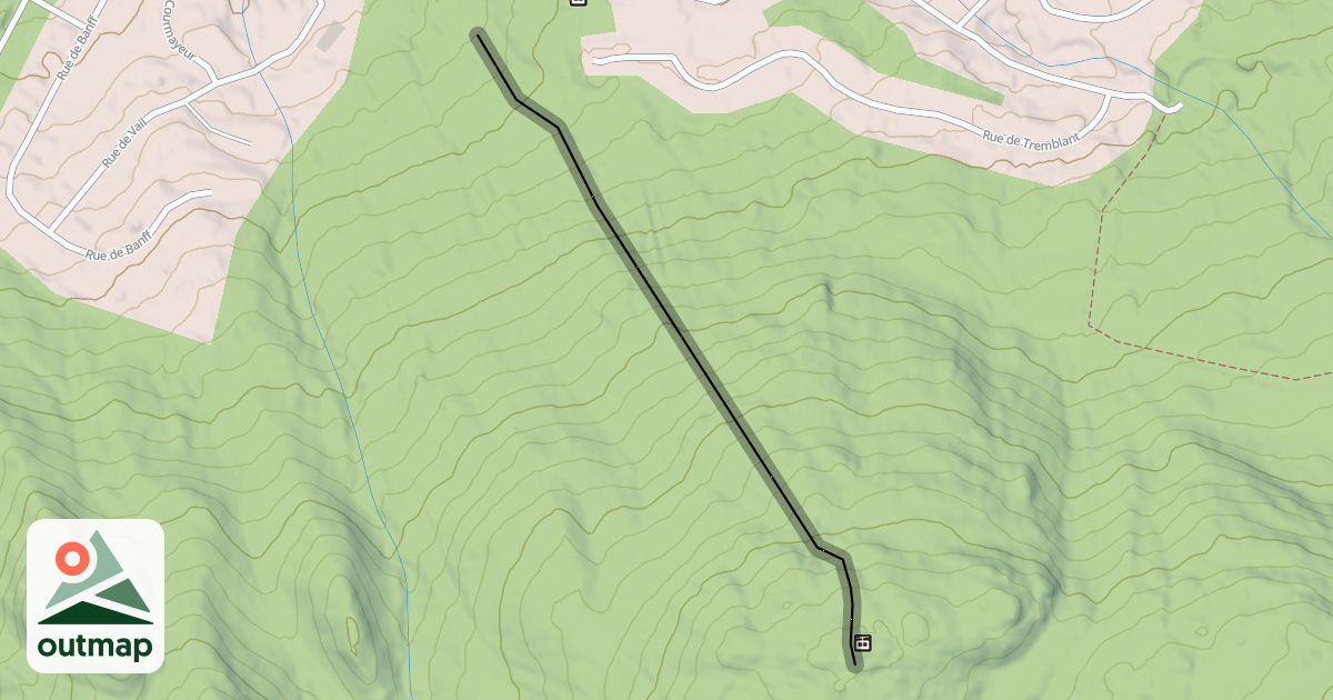 Map of 10 - Jumps - La Turcotte