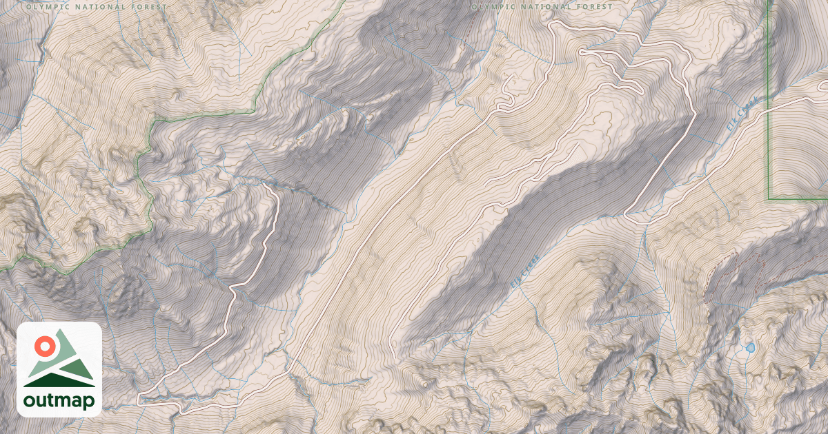 Map of USFS Motor Vehicle Use Map Roads {DFE33FE8-728F-4397-BB6A-D8618C62115A}