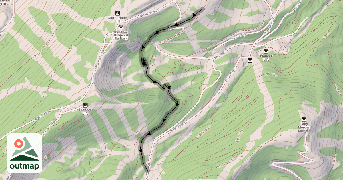 Map of Fat Lip