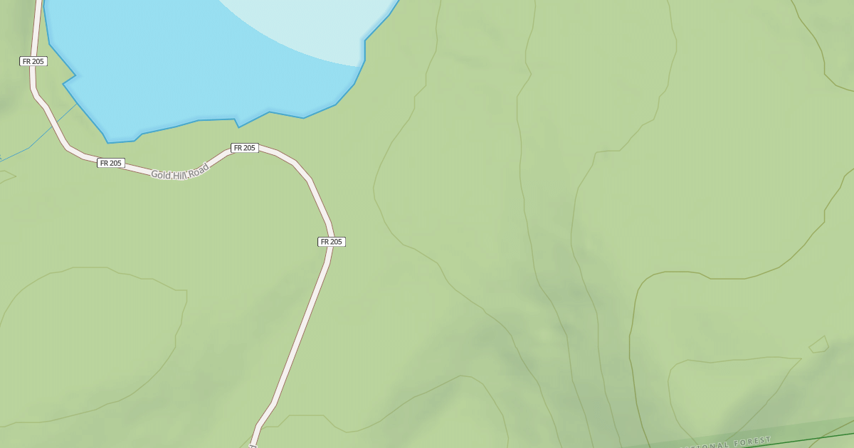 Map preview of GOLD HILL SPUR 1C