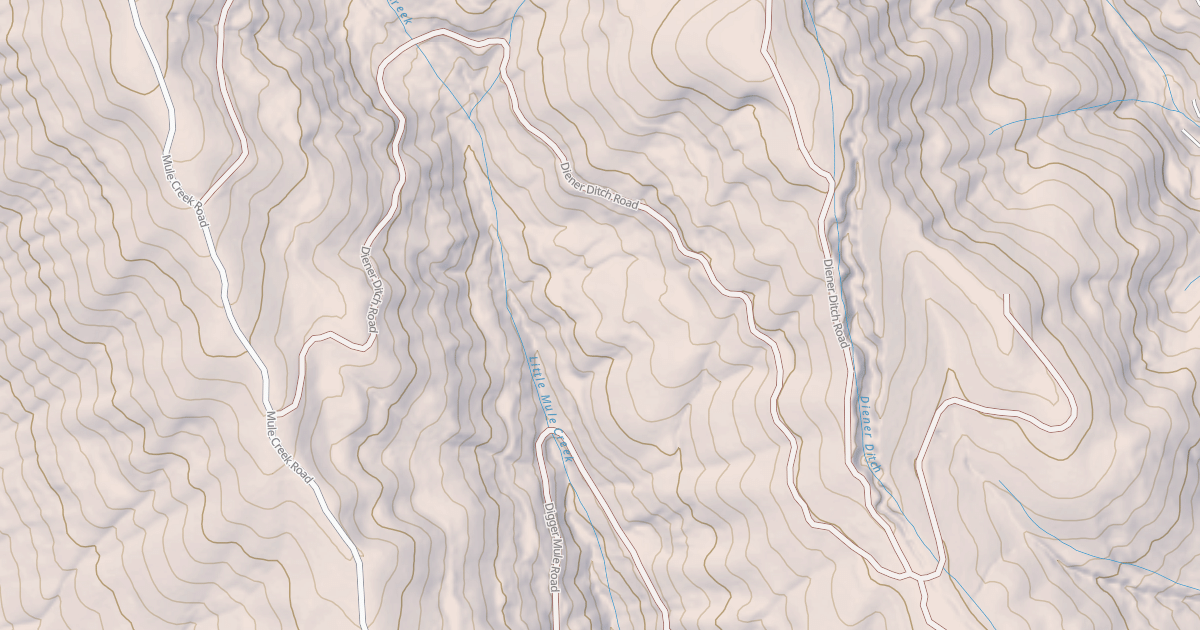 Map preview of DIENER DITCH