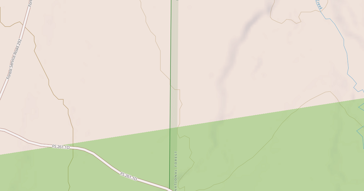 Map preview of CEDAR PASS JEEP 1B