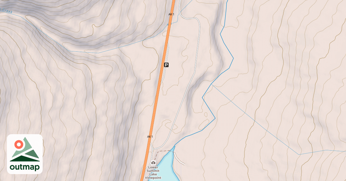 Map of SOUTH FRESNO CREEK RD