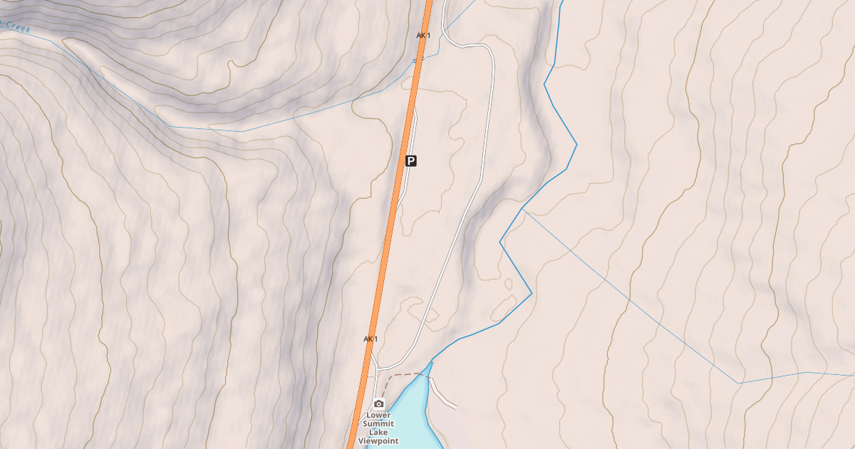 Map preview of SOUTH FRESNO CREEK RD