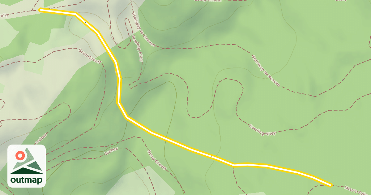 Map of Mize's Folly