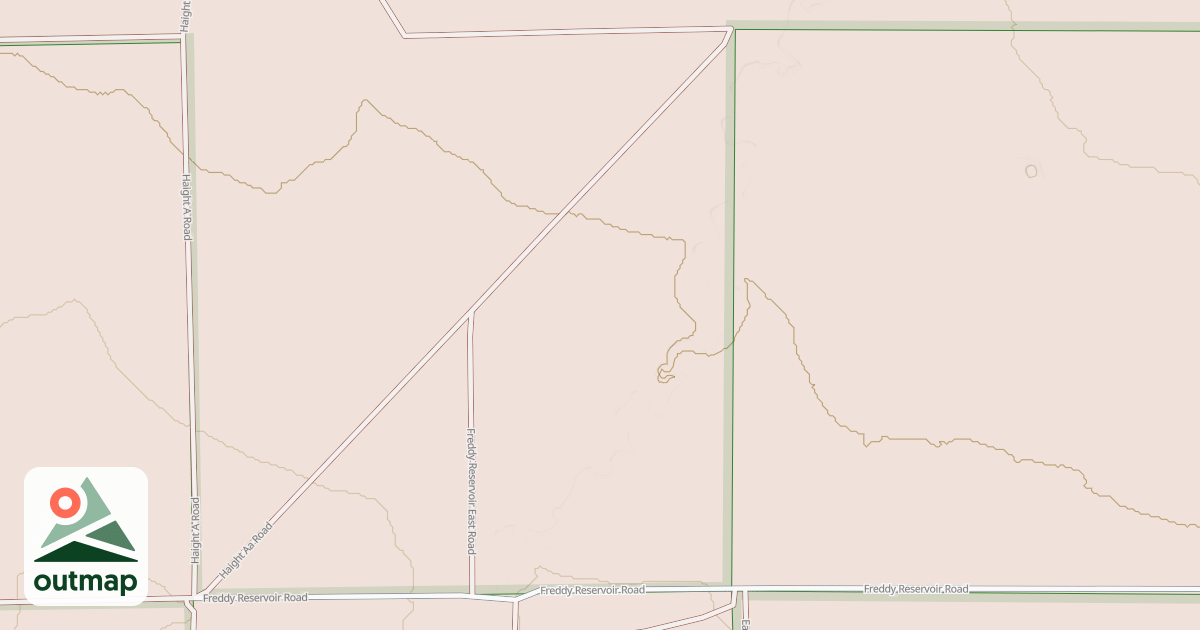 Map of FREDDY RESERVOIR E