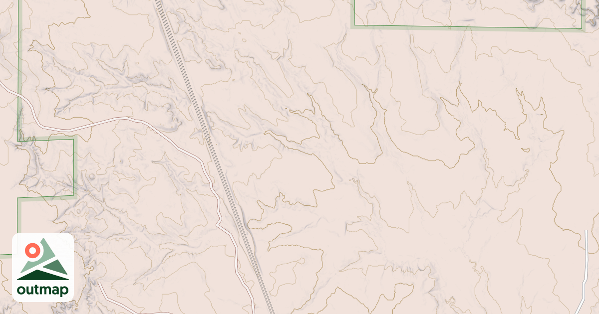 Map of USFS Motor Vehicle Use Map Trails 24824
