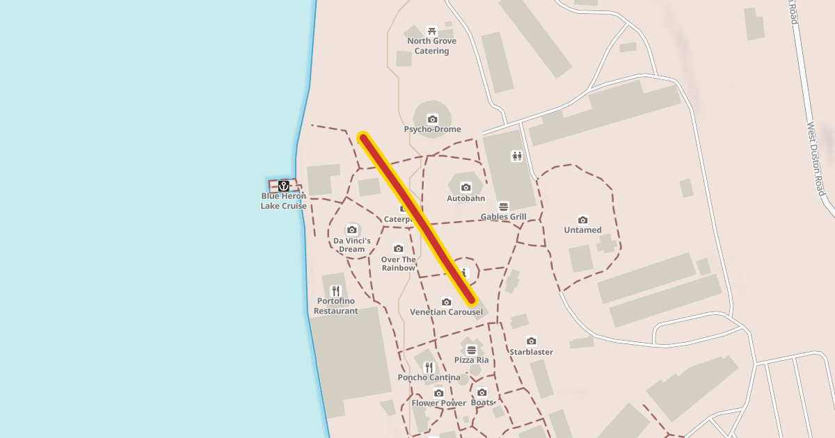 Map preview of Sky Ride