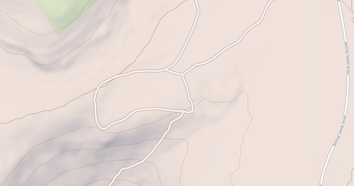 Map preview of Bloody Skillet ATV Trail