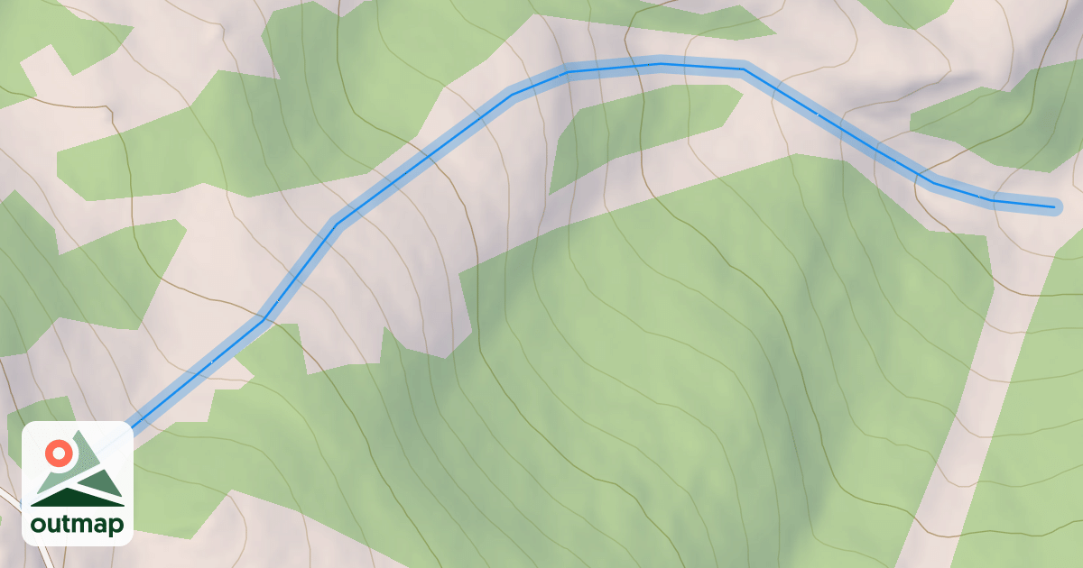 Map of Upper Red Tail