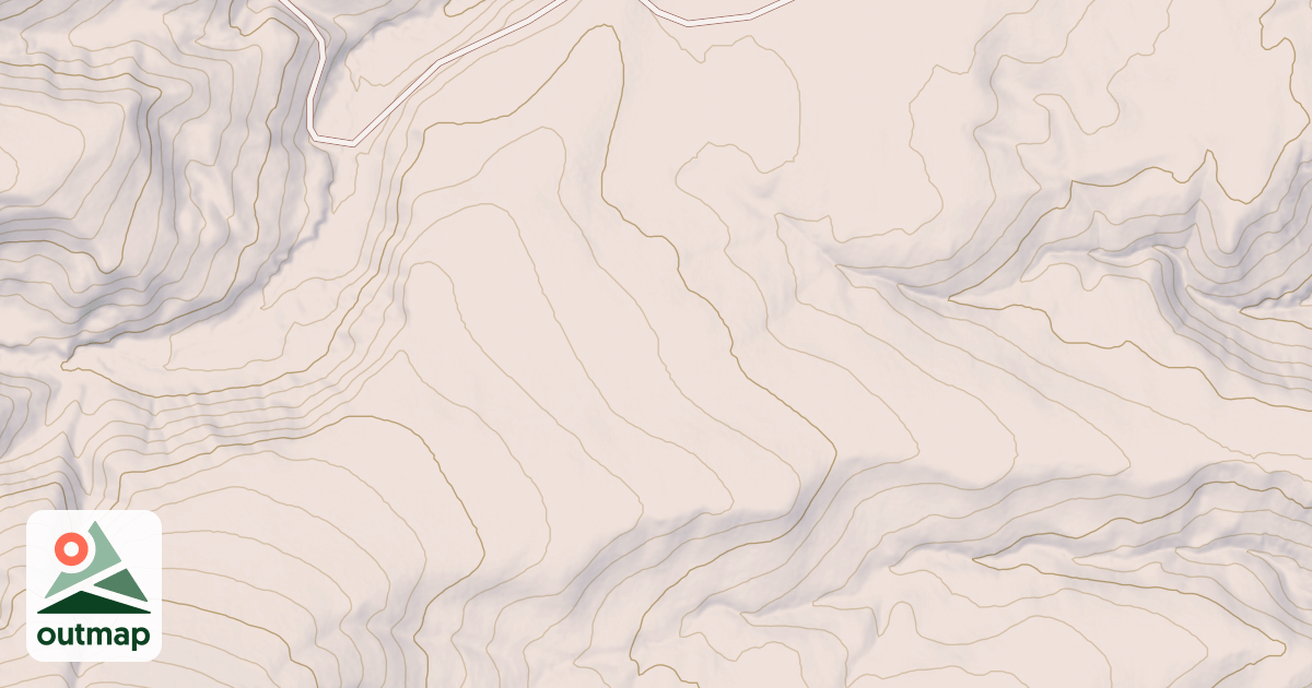 Map of BEAVER BENCH SOUTH