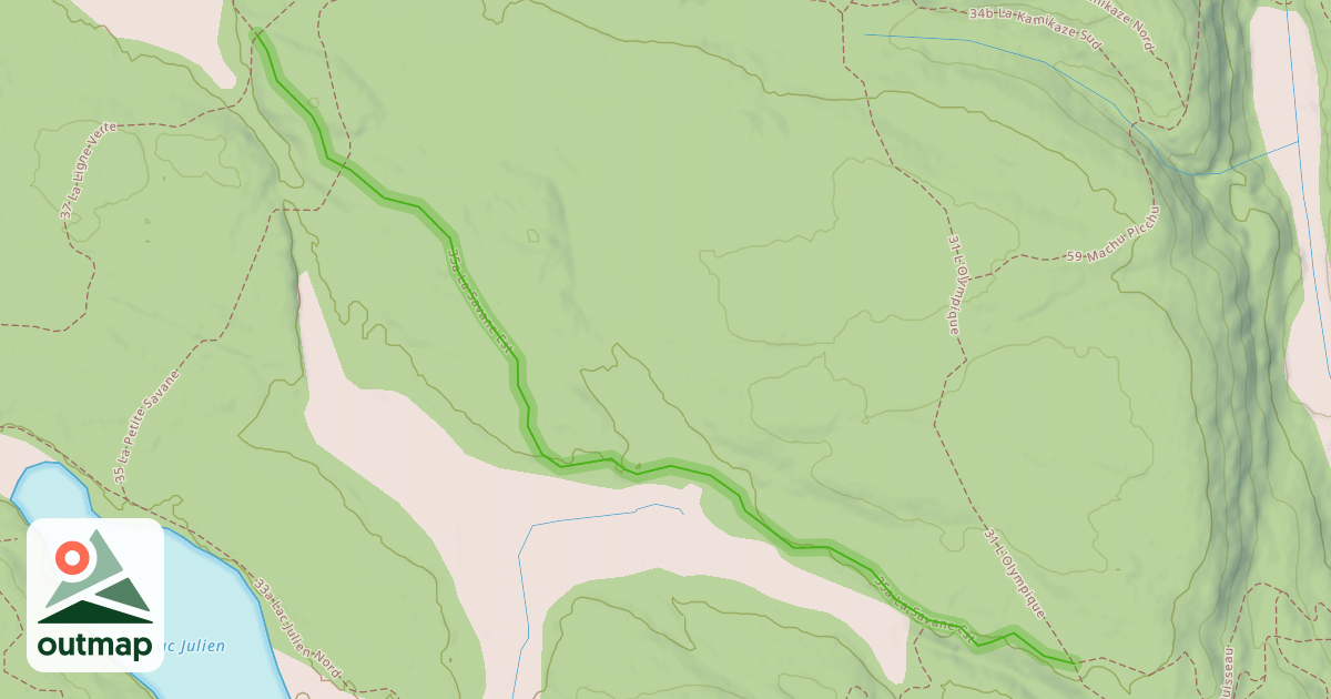 Map of 35a La Savane Est