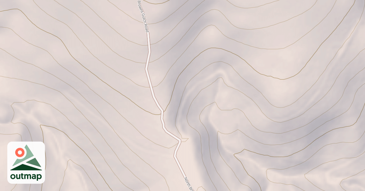 Map of USFS National Forest System Roads {33419C85-019F-4F80-8591-FF9A8FA41F1F}