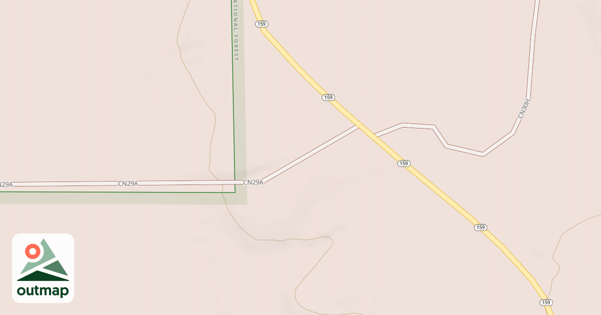 Map of CN29A