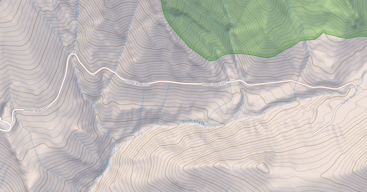 Map preview of GOAT CREEK