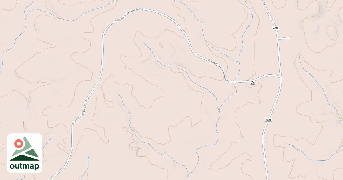 Map of LITTLE SIX MILE