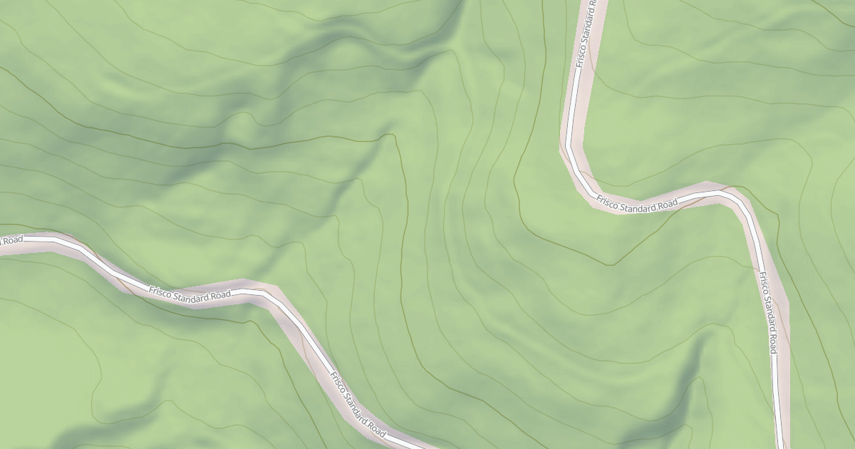 Map preview of USFS Motor Vehicle Use Map Roads {89D80096-7AC7-4C49-9411-EED3E17AEA6F}