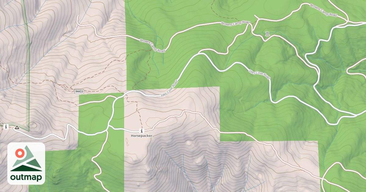 Map of IDES COVE