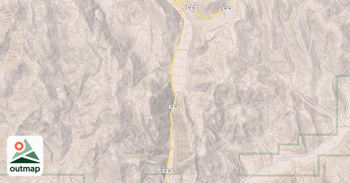 Map of Fish Lake Snowmobile